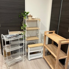 収納棚&ワゴン