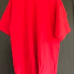 未使用 Tシャツ レッド　の画像