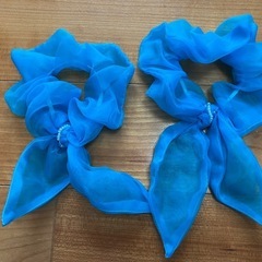ハンドメイド　シュシュの画像