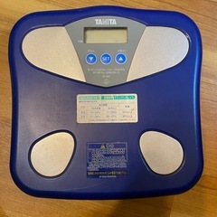 TANITA 脂肪計付ヘルスメーター　体重計