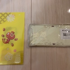 未開封 非売品 宝くじチャンスセンター限定 HELLO KITTY２つ折りカードケースとお札風メモ 夢～たん サンリオ SANRIOの画像