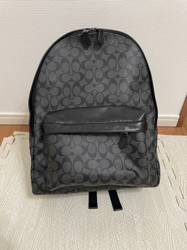 コーチ リュック COACH メンズ レディース シグネチャー バックパック ブラック系 F55398 CQ/BK