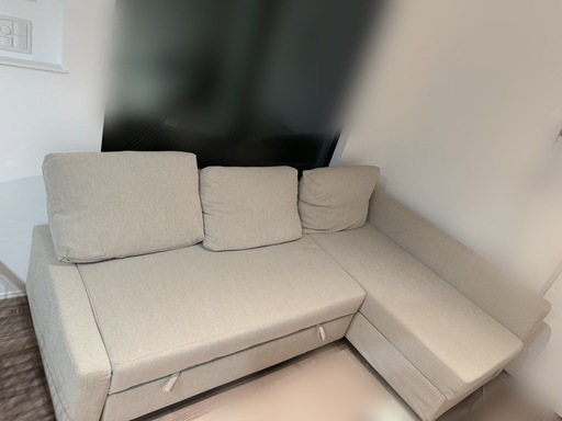 IKEA ソファベッド3人掛け
