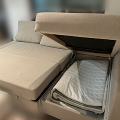IKEA ソファベッド3人掛け
