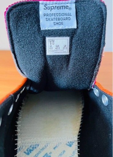引き渡し決まりました?Supreme VANS Lampin シュプリーム 27cm