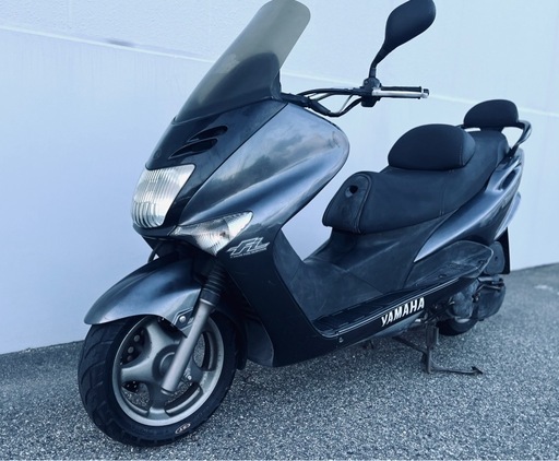 売却済み！最終型低走行ヤマハマジェスティ１２５FIバーハンカスタム(SE27)実働！書有！全国発送可能！近距離激安配送あり(^^) ★