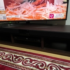 🌼😃 (美品)LG電子　4K 55型 LED LCD TV 39,900円(美品)テレビ(テレビ台付)🌸🌈の画像