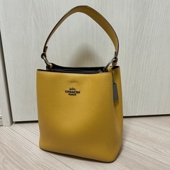 coach コーチ　黄色　バッグ