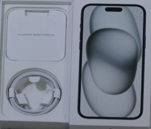 【iphone15PLUS 512GB】バッテリー100%
ブラックSIMフリー完動品美品