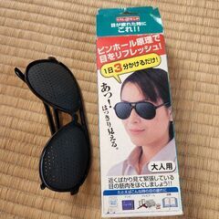目のリフレッシュメガネ