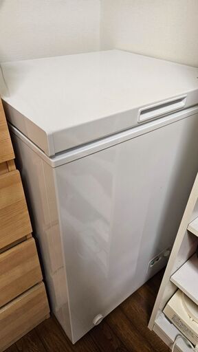 【冷凍庫】アイリスオーヤマ １００L 冷凍庫 ホワイト 完全動作品
