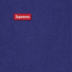 Supreme Small Box フーディー Dark Royal 21FWの画像