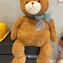 特大　くまのぬいぐるみの画像