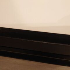 【東北〜関西圏配送可】キッチンボード　120/グレー黒/食器棚　キッチン収納の画像