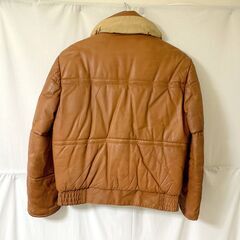 衣　革ジャン（リバーシブルで表・裏使用可能）の画像