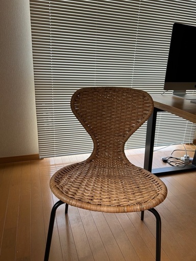 値下げ　IKEA ラタンチェア