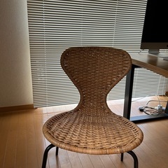 値下げ　IKEA ラタンチェア