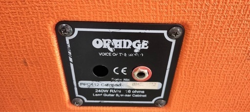 【ギターアンプ】ORANGE PPC412 COMPACT【キャビネット】