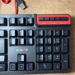 エレコム　キーボード　TK-DUX30の画像