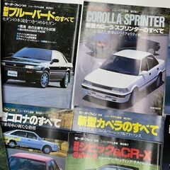 モーターファン別冊　1987-1988　10冊