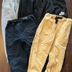 キッズ140cmチノパン&スウェット5本&ポロシャツ