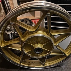 gs400 セブンスター　セブンスターキャスト　ホイール　前後セット　未使用の画像