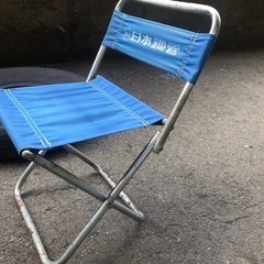 アウトドア　折り畳み座椅子　よくある小さなタイプの画像