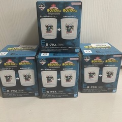 ヒロアカ　一番くじ　E賞　グラス4個セット