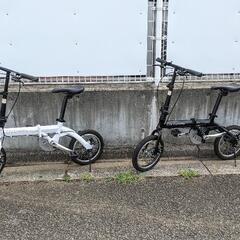 【取引者決定】折畳み自転車　14インチ ２台セット