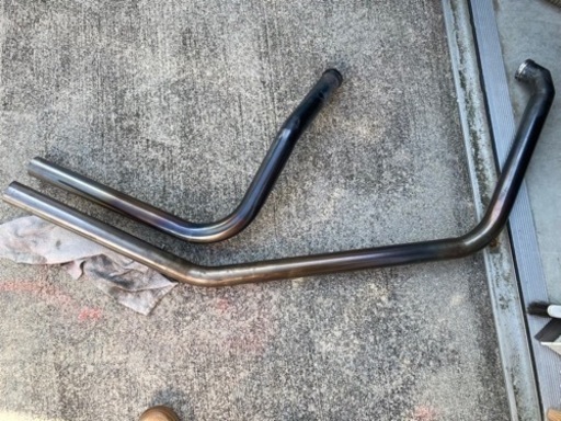 ハーレー　エボ　アップスウィープマフラー