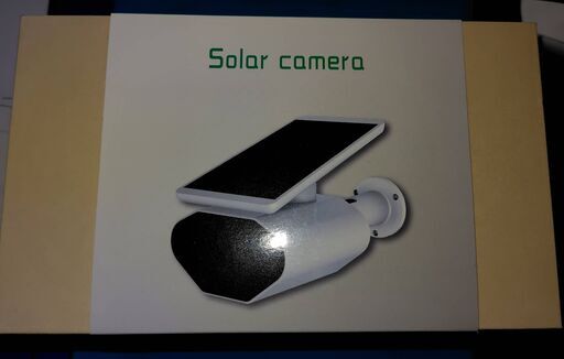 ソーラータイプ　監視カメラ　未使用