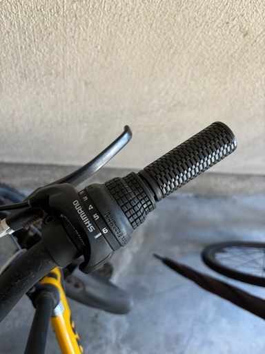 変速付き　折りたたみ自転車