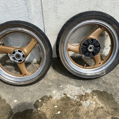 GSX400インパルス 前後ホイール