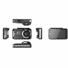 hp　ドライブレコーダー 前後カメラ 360度 リアカメラ 広角 SONY製センサー搭載 1080PフルHDの画像