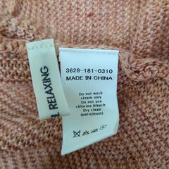 グリーンレーベル　リラクシング　リネン　カーディガン　ピンク　麻１００％の画像