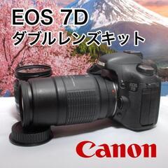 【完動美品】言わずと知れた名機 Canon EOS 7D ダブル...