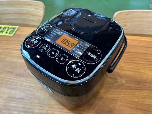【愛品館八千代店】アイリスオーヤマ　2022年製　マイコン式炊飯器　RC-MA30AZ-B
