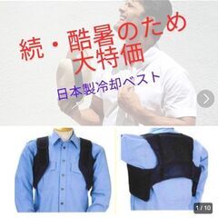 【大特価】新品未開封、フリーザーベスト 冷却アイスパック3個付き...