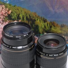 届いたらすぐに使えるセット！ Canon Kiss X2 ダブルレンズキットの画像
