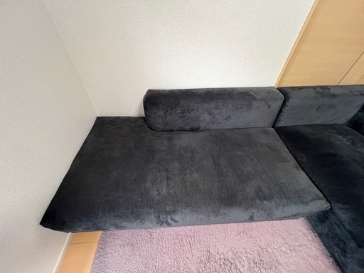 ①　Franc franc フランフラン　メーネ ソファ R ブラック　メーネソファ　ソファー　MEHNESOFA