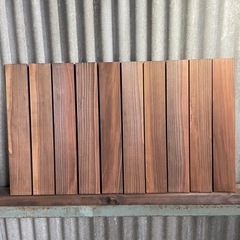 【木工屋の国産杉エイジング板】10枚セット（白）古材風　DIY  木材の画像