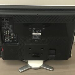 JM19012K) シャープ液晶テレビ2010年製26型リモコン、電源コード、アンテナ線無し <幅：約65cm 奥行：28cm 高さ：約53cm> 中古品【取りに来られる方限定】の画像