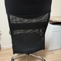 デスクチェア ワークチェア ニトリ 黒 ブラックの画像