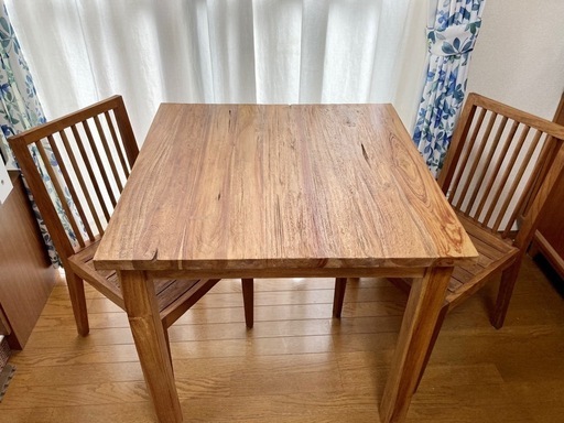 【お話中】a.depeche アデペシュ アンティークテーブル&椅子セット