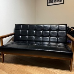 カリモク　ソファー　