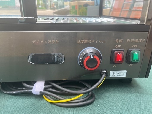 引取り限定！JCMSH-77 卓上型ホットショーケース 角型