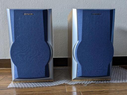 極美品☆aiwa 2wayバスレフ型スピーカー SX-M500　名機SX-M100の兄弟機種です。Mintコンディション