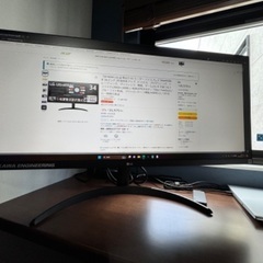 LG 34インチ　モニター　34WP500