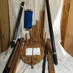 織物の用具、素材、手作りの用具の画像