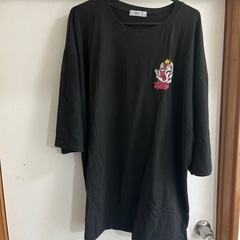 Tシャツ　トラ　バックプリント　大きいサイズ